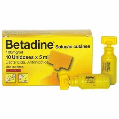4454781 Betadine solução cutânea (x10 unidades) - Image 1