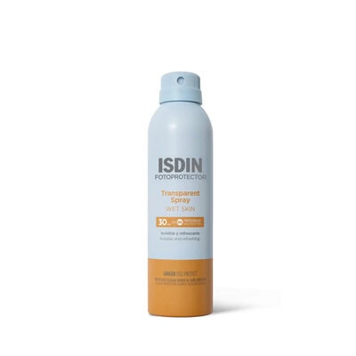 6082263 Isdin Fotoprotetor Transparent Spray Wet Skin SPF30 250ml - Image 1