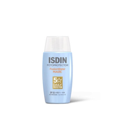 6388652 Isdin FusionWater MAGIC SPF50 Protetor Solar Rosto 50ml - Image 1
