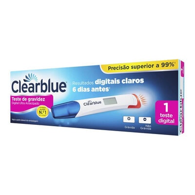 6602797 Clearblue Digital Teste de Gravidez Ultra Antecipado - Image 1