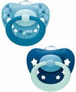 NUK Signature Chupeta Silicone 0-6M 2 Unidades