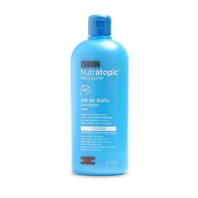 6945915 Isdin Nutratopic PRO-AMP Gel Banho Emoliente 750 ml - Image 1