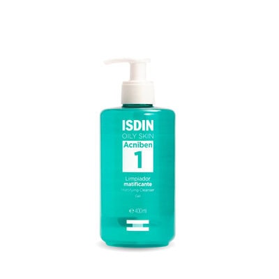 7108605 Isdin Acniben Gel Limpeza Matificante 400 ml - Image 1