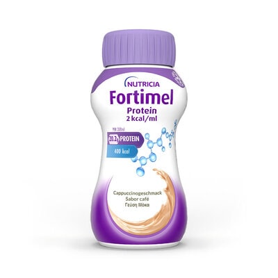 7134478 Nutricia Fortimel Extra 2 kcal Café 4x 200ml - Image 1