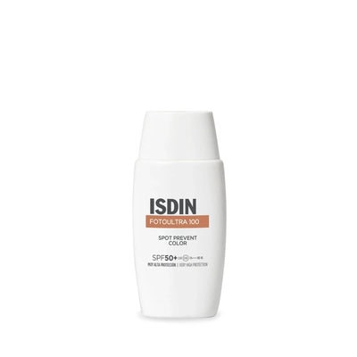 7261818 Isdin FotoUltra 100 Spot Prevent Color SPF50+ Protetor Solar 50ml - Image 1