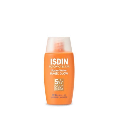 7309914 Isdin FusionWater MAGIC Glow SPF30 Protetor Solar Rosto 50ml - Image 1