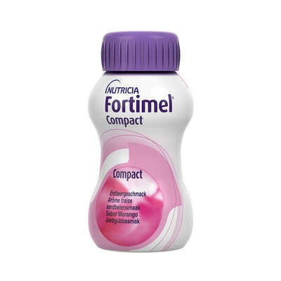 7368720 Nutricia Fortimel Compact Morango 4x 125 ml - Image 1