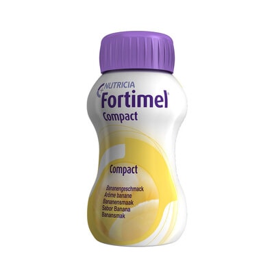 7368746 Nutricia Fortimel Compact Banana 4x 125 ml - Image 1