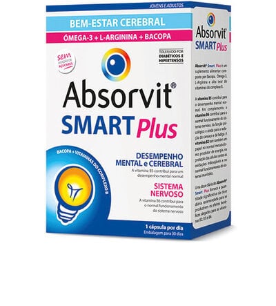 7376921 Absorvit Smart Plus 30 Cápsulas - Image 1