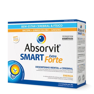 7377150 Absorvit Smart Extra Forte 30 Ampolas - Image 1
