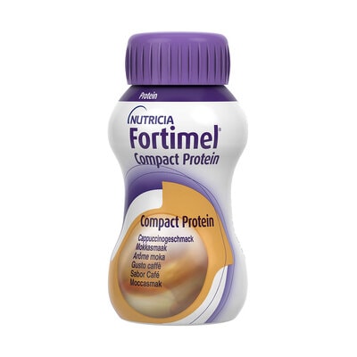 7386136 Nutricia Fortimel Compact Proteina Café 4x 125 ml - Image 1