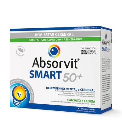7393082 Absorvit Smart 50+ 30 Ampolas - Image 1