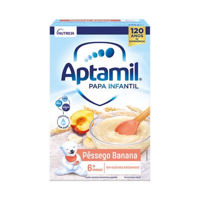 7525832 Aptamil Papa Láctea Infantil Pêssego-Banana 225g - Image 1