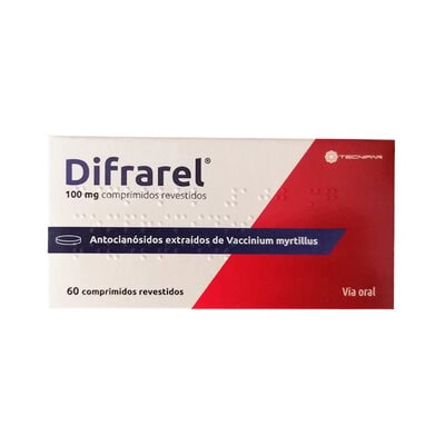 8180232 Difrarel 100 mg 60 Comprimidos Revestidos - Image 1