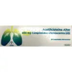 Acetilcisteína Alter 600 Mg 20 Comp. Eferv.