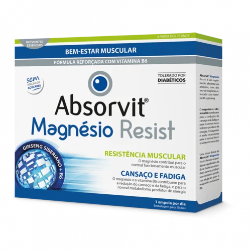 6068387_841a84ab-1.webp Absorvit Magnesio Resist Sol Amp 10ml X10 sol oral dil - Image 1
