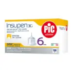 AGULHA PIC/INSUPEN, 31G, 6MM  N.D. CAIXA - 100