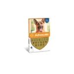 Advocate Cao Sol Uncao 4mlx3 25-40kg, 400/100 mg sol unção p